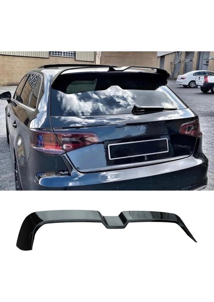Audi a3 8v bagaj üstü spoiler pianoblack boyalı oettinger 2013 / 2020 fiyatları