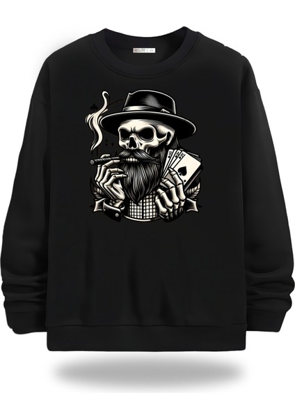 Motorcycles Bisiklet Yaka Unisex Sweatshirt 294