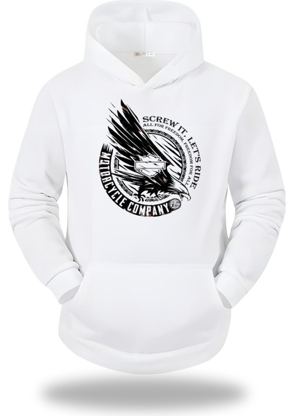 Motorcycles Kapşonlu Unisex Sweatshirt 908