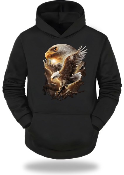 Motorcycles Kapşonlu Unisex Sweatshirt 15