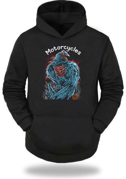Motorcycles Kapşonlu Unisex Sweatshirt 931