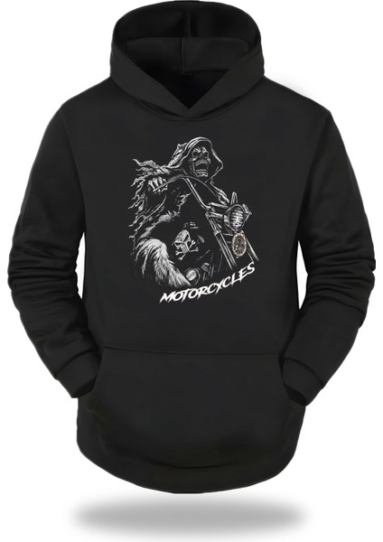 Motorcycles Kapşonlu Unisex Sweatshirt 892