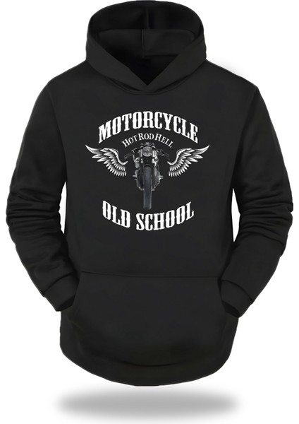 Motorcycles Kapşonlu Unisex Sweatshirt 954