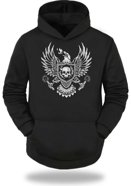 Motorcycles Kapşonlu Unisex Sweatshirt 77