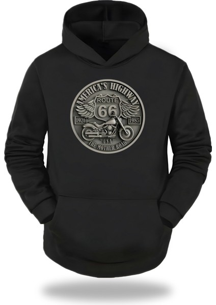 Motorcycles Kapşonlu Unisex Sweatshirt 887
