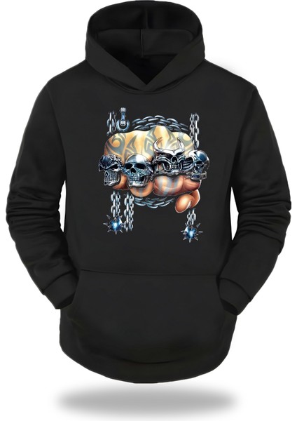 Motorcycles Kapşonlu Unisex Sweatshirt 204