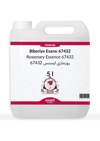 Premium Biberiye Esansı 67432 5 Litre