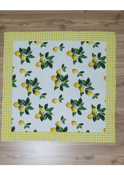 Baskılı Limon Desen Fiskos Örtüsü 95 X 95 Cm fiyatları