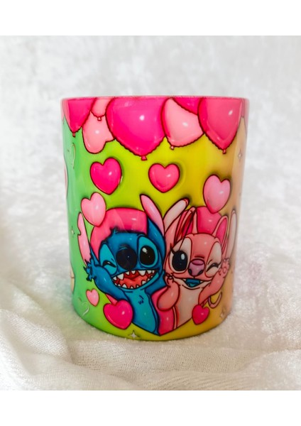 Stitch M.d.3 porselen Kupa