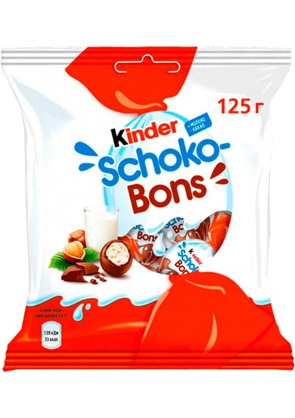 Schoko Bons Sütlü Çikolata 125 gr