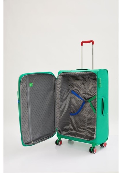 Trolley Valiz Yeşil Büyük Boy 14BNT2200-01-YŞL fırsatları