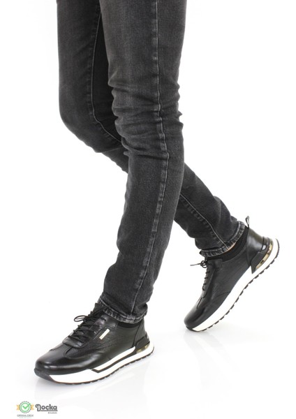 Erkek Deri Günlük Spor Tarz Ayakkabı P4K/C10277 fırsatları