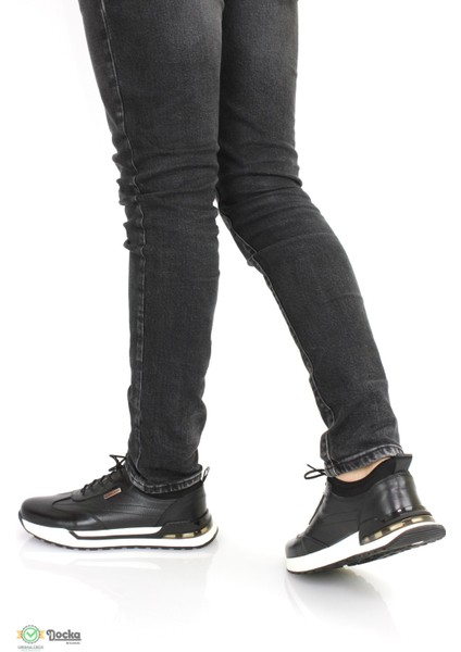 Erkek Deri Günlük Spor Tarz Ayakkabı P4K/C10277 indirimleri