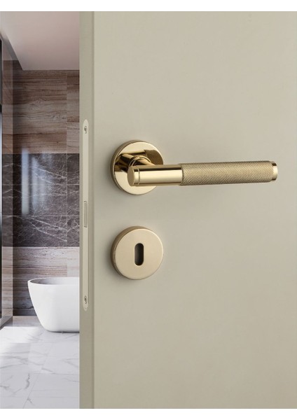 Neptün-T Oda Rozetli Kapı Kolu Saten Renk modelleri