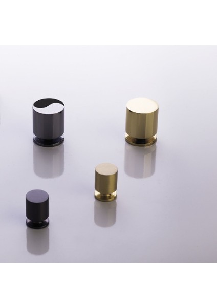 1956 Tek Delikli Kulp Altın Renk 17 mm