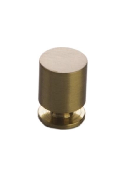 1956 Tek Delikli Kulp Mat Altın Renk 12 mm