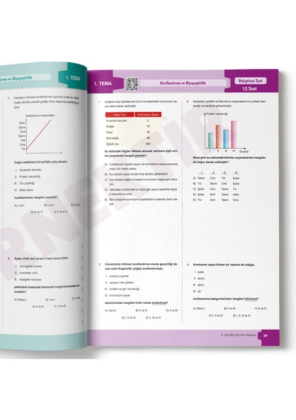 9.sınıf Biyoloji Soru Bankası