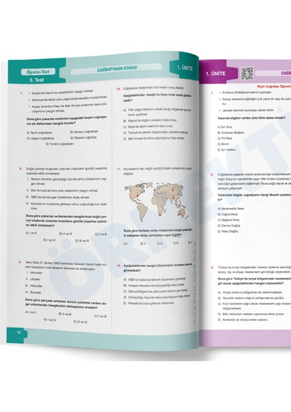 Periskop Yayınları 9.sınıf Coğrafya Soru Bankası
