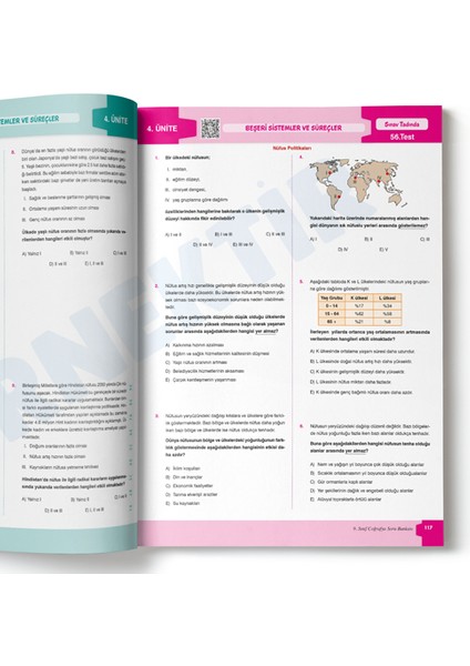 Periskop Yayınları 9.sınıf Coğrafya Soru Bankası