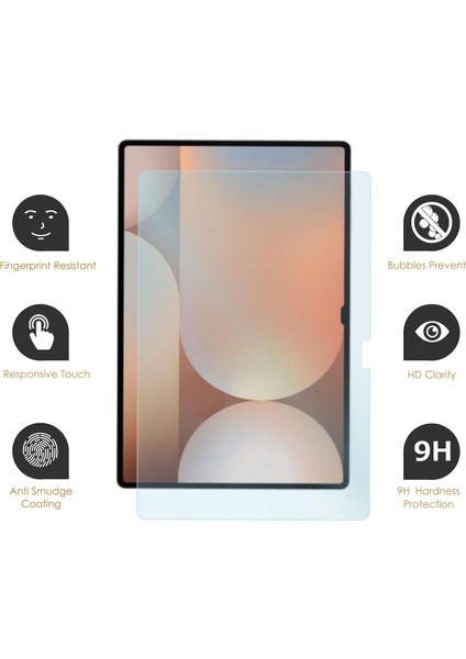 Samsung Galaxy Tab S10 Plus 12.4 Inç X820/X826/X827 9h Temperli Oleofobik Ekran Koruyucu