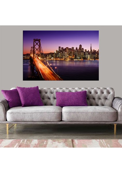 Dekoratif Baskı Köprü Kanvas Tablo