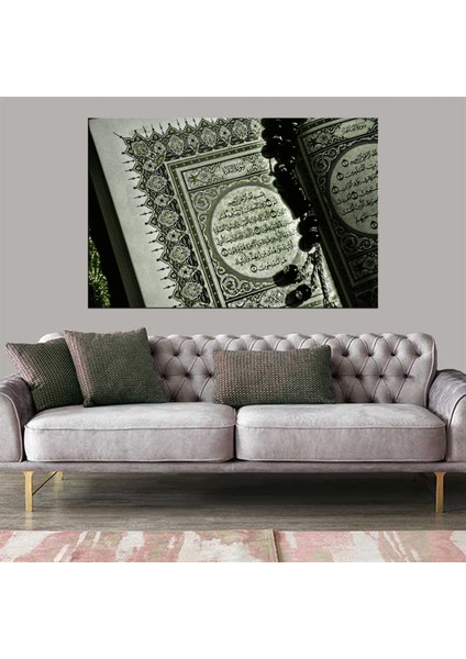 Dekoratif Baskı Dini Tablo Kanvas Tablo