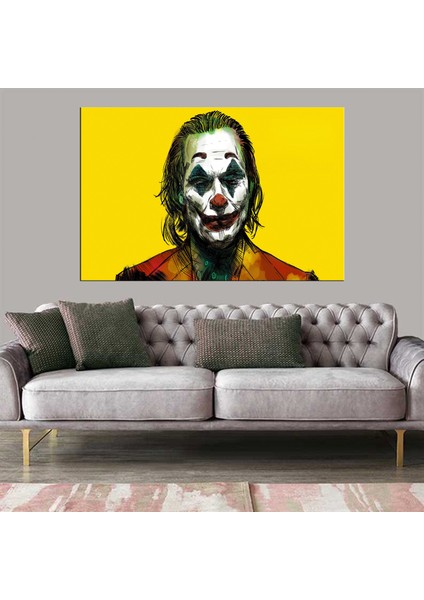 Dekoratif Baskı Joker Kanvas Tablo