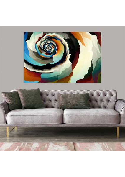 Dekoratif Hologram Pop Art Kanvas Tablo