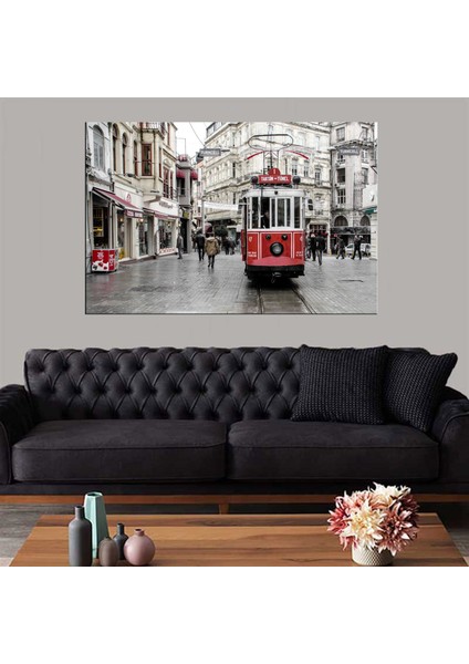 Dekoratif Baskı Beyoğlu Kanvas Tablo