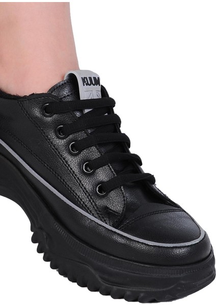 K108950 Siyah Exclusıve Kadın Kışlık Casual Ayakkabı fırsatları