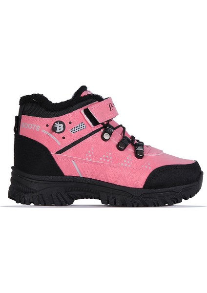 Skuaıter BLM-5105 Pembe Termal Kürklü Kız Çocuk Bot