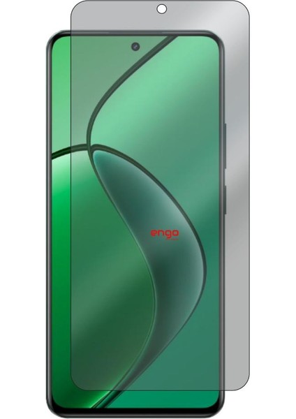 Realme 12 4g Hayalet Ekran Koruyucu Anti-Spy Şeffaf