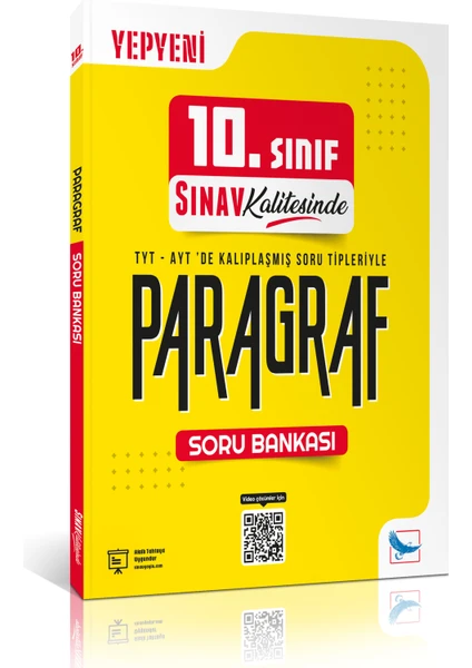 Sınav Yayınları Sınav Kalitesinde 10. Sınıf Paragraf Soru Bankası