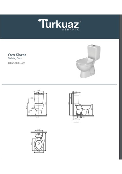 Lila Takım Klozet (Alttan Çıkışlı) fırsatları