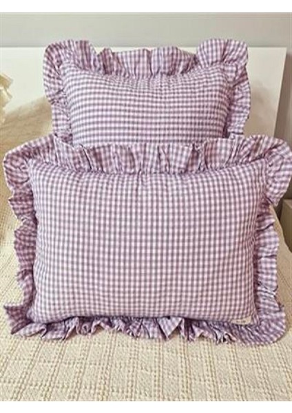 Bonibon Serisi Fırfırlı Pötikare Kırlent