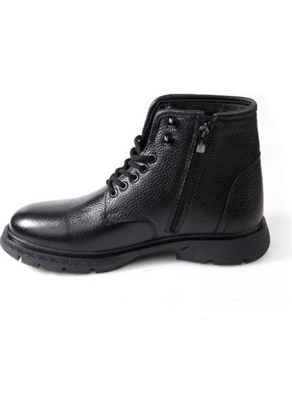 Bzky 23103 Erkek Kauçuk Taban Kürklü Hakiki Deri Bot modelleri