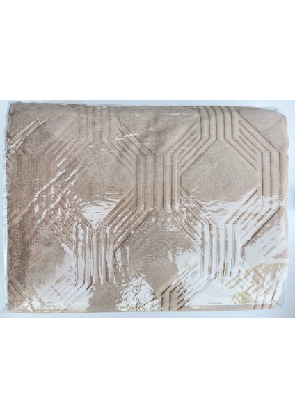 Battaniye Trendy Art Deco Kzl.kahve Çift Kişilik(Y