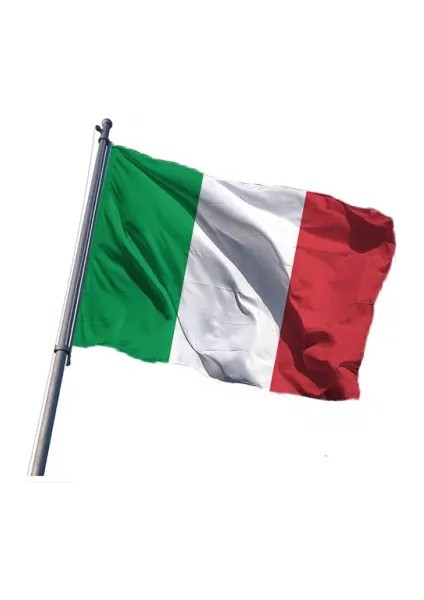 Italya Bayrağı 30X45 cm