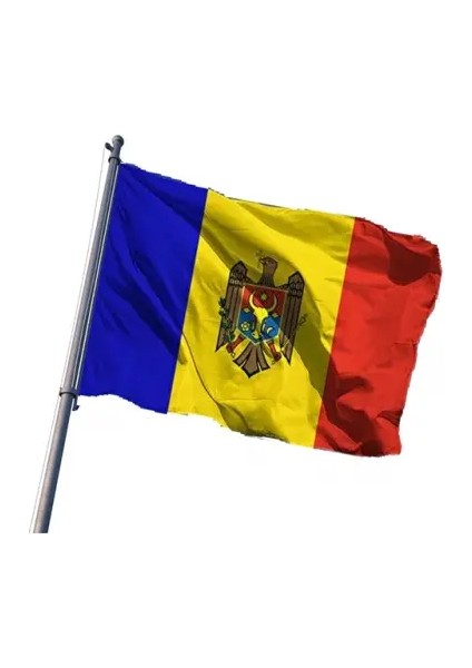 Moldova Bayrakları 30X45 cm