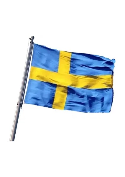 Isveç Bayrağı 50X75 cm
