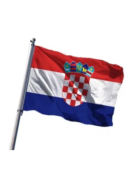 Hırvatistan Bayrağı 50X75 cm
