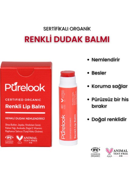 Renkli Dudak Balmı 5ml