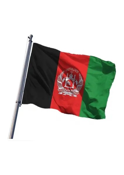 Afganistan Devket Bayrağı 70X105 cm
