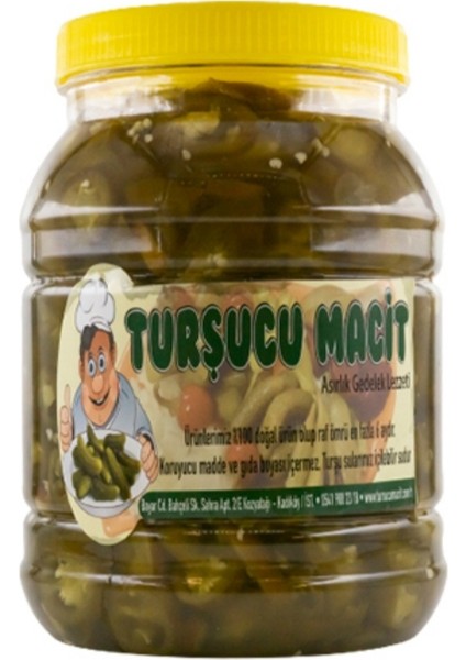Jalapeno Biber Turşusu Acı Turşu Sulu 1 kg