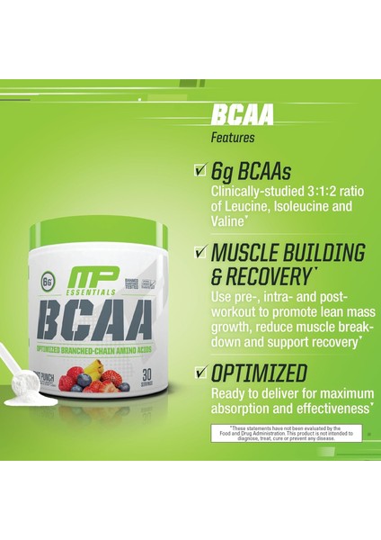 Mp Essentials Bcaa 30 Servis