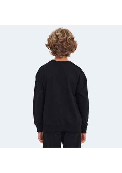 LAST Unisex Çocuk Sweatshirt Siyah fiyatları