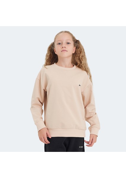 LUPPA Unisex Çocuk Sweatshirt Camel modelleri
