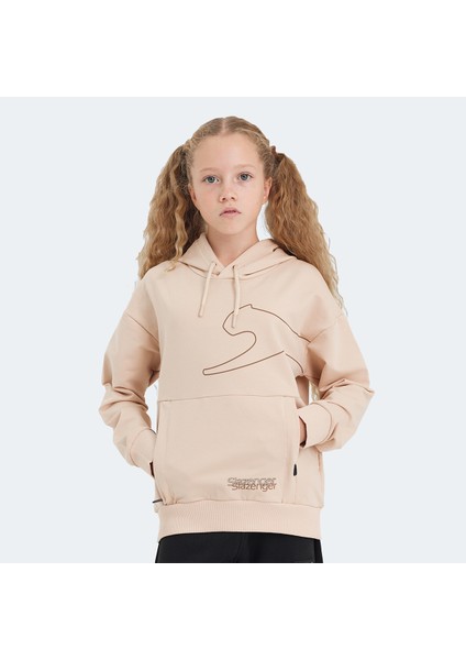LINK Unisex Çocuk Sweatshirt Camel