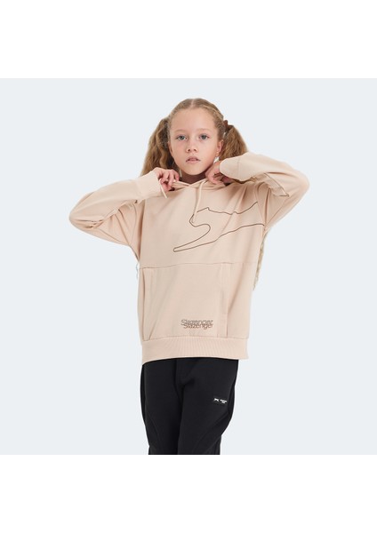 LINK Unisex Çocuk Sweatshirt Camel fırsatları