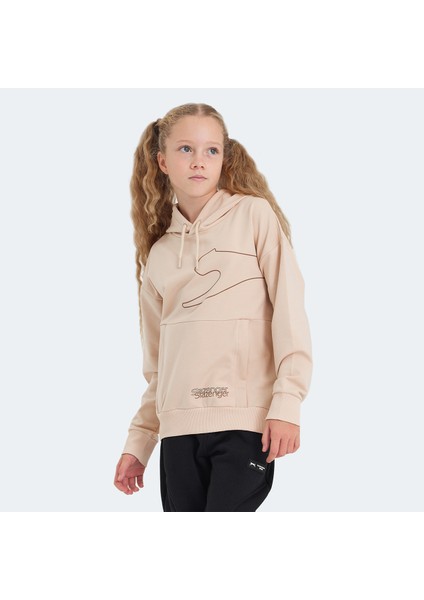 LINK Unisex Çocuk Sweatshirt Camel indirimleri